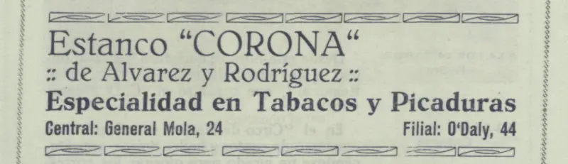 Programa Bajada de La Virgen, 1945.